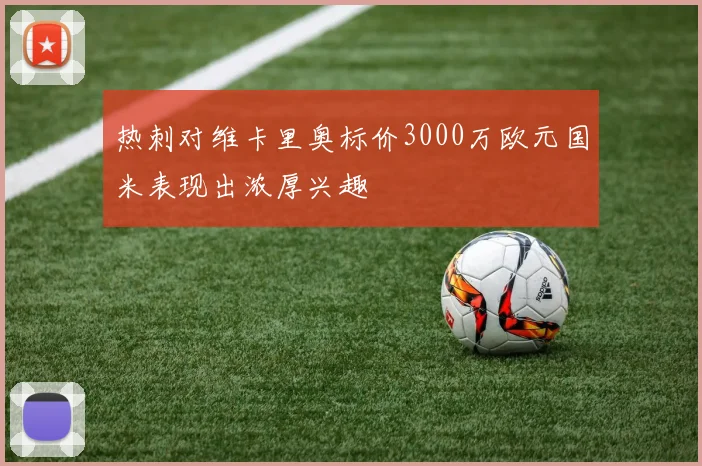 热刺对维卡里奥标价3000万欧元国米表现出浓厚兴趣