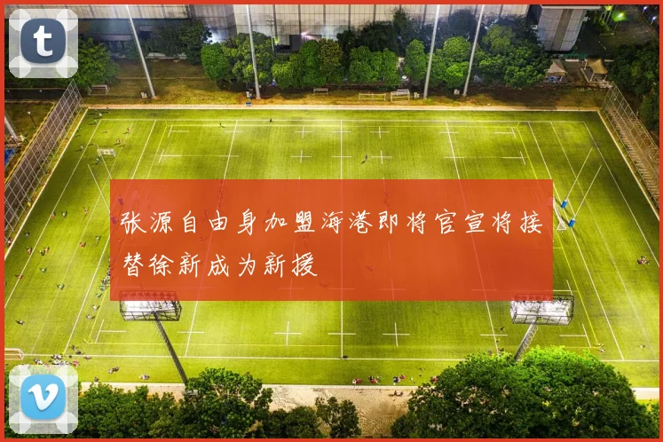张源自由身加盟海港即将官宣将接替徐新成为新援